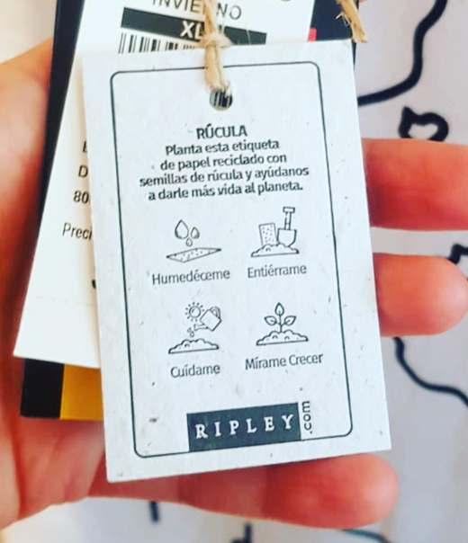 Etiquetas Plantables — 3 en mano ripley