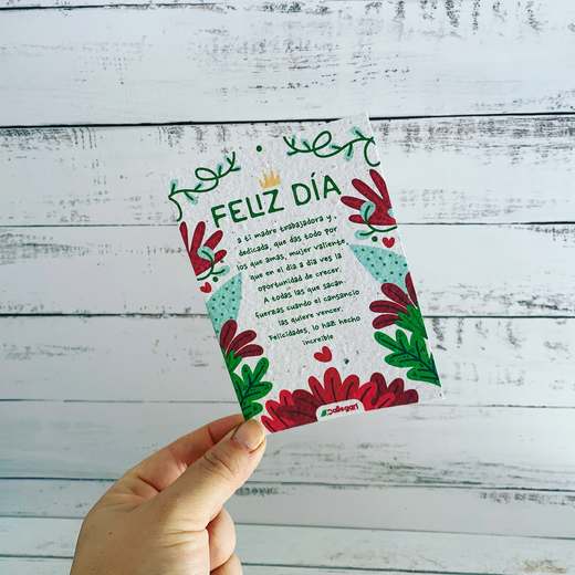 Flyers y Tarjetones — 3 en mano navidad