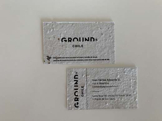 Tarjetas de Presentación — 5 detalle ground