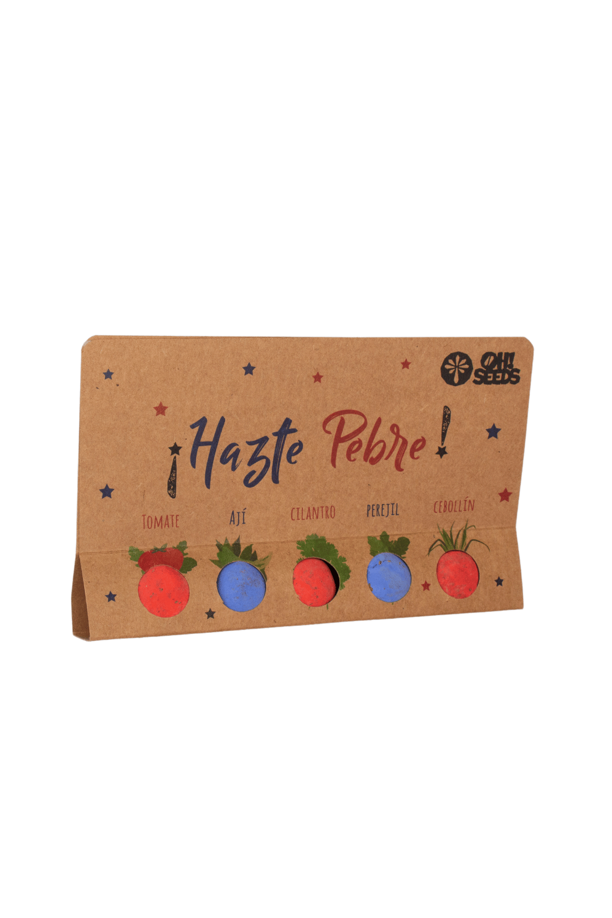 Kit Hazte Pebre - Tomate, Ají, Cilantro, Perejil y Cebollín