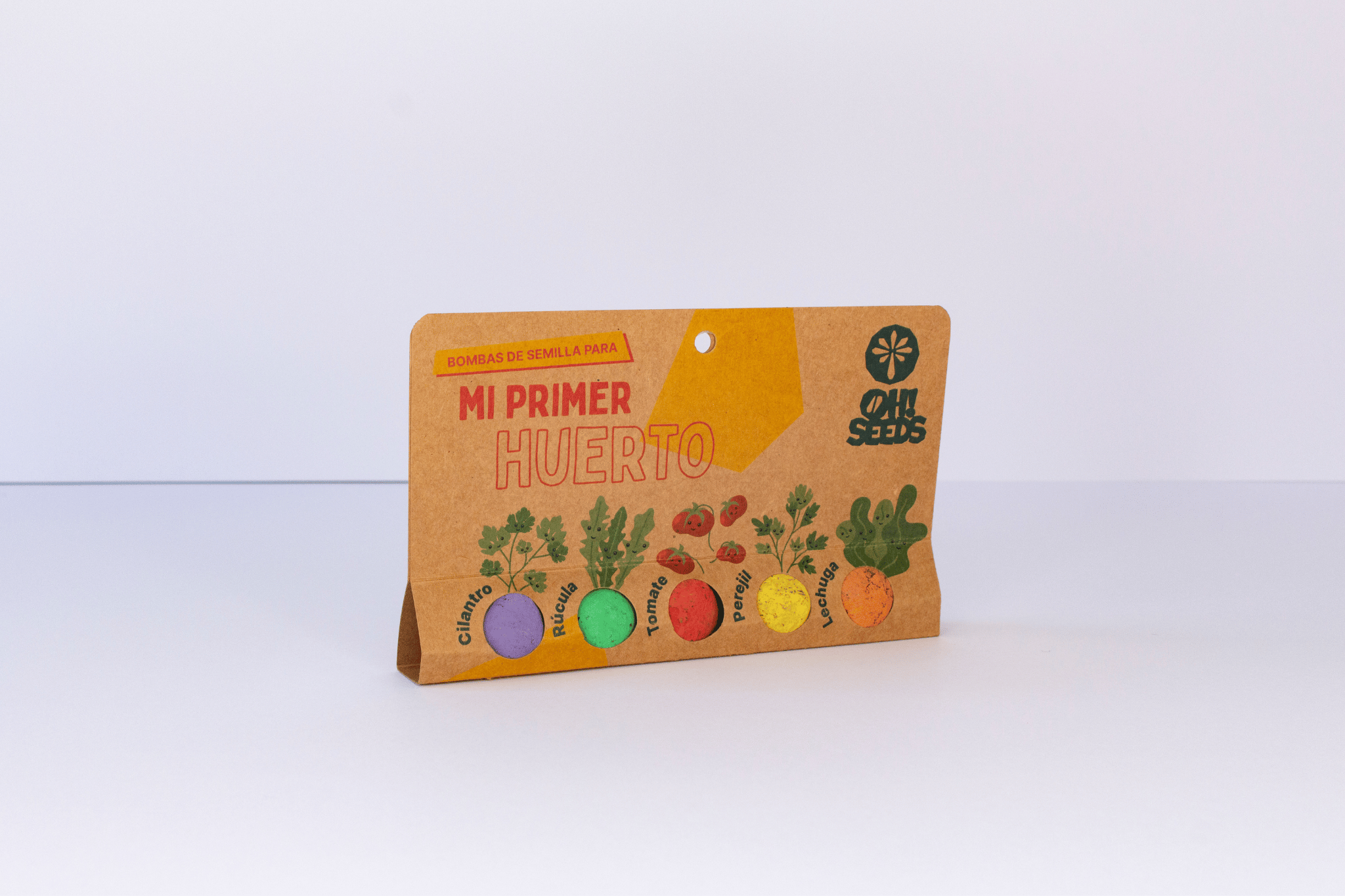 Kit Mi Primer Huerto - Cilantro, Perejil, Tomate, Rúcula y Lechuga - Imagen 4